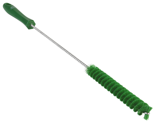 Ерш для чистки труб, диаметр 20 мм, 500 мм, средний ворс, зеленый цвет - фото 1 - id-p98714887