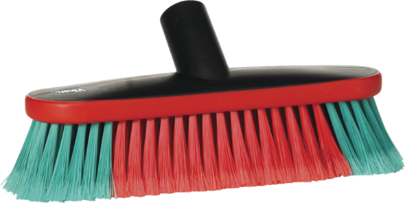 Щетка для автомобиля с подачей воды, 270 мм, Мягкий/ расщепленный, черный цвет, фото 1