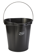 Ведро, 12 л, черный цвет