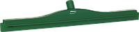 Гигиеничный сгон с подвижным креплением и сменной кассетой, 600 мм, зеленый цвет