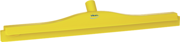Гигиеничный сгон с подвижным креплением и сменной кассетой, 600 мм, желтый цвет - фото 1 - id-p98715379