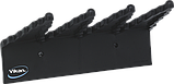 Настенный держатель для инвентаря, 240 мм, черный цвет, фото 2