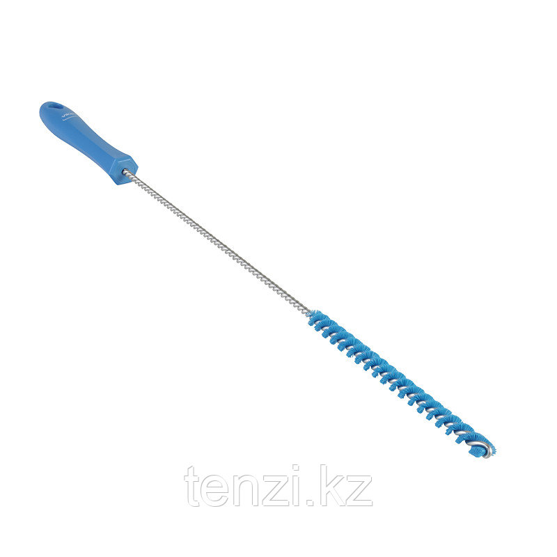 Ерш для чистки труб, Ø10 мм, 480 мм, жёсткий ворс, синий цвет - фото 1 - id-p98715748