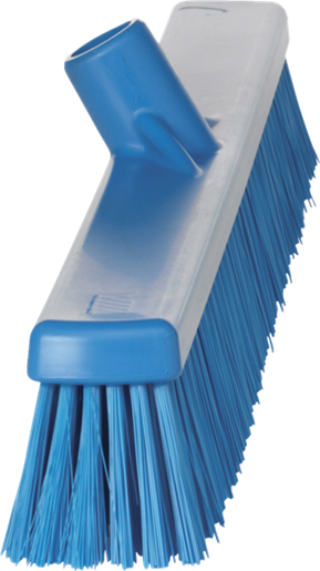 Щетка  для подметания с комбинированным ворсом, 610 мм, Мягкий/жесткий ворс, синий цвет