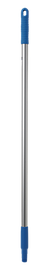 Ручка эргономичная алюминиевая, Ø25 мм, 1050 мм, синий цвет