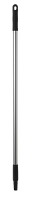 Ручка эргономичная алюминиевая, Ø25 мм, 1050 мм, черный цвет