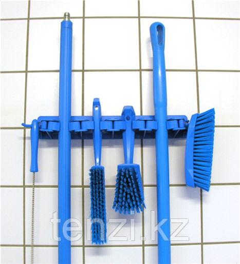 Настенное крепление для 4-6 предметов, 395 мм, синий цвет - фото 3 - id-p98715877