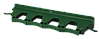 Настенное крепление для 4-6 предметов, 395 мм, зеленый цвет