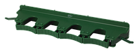 Настенное крепление для 4-6 предметов, 395 мм, зеленый цвет, фото 1