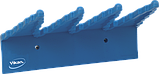 Настенный держатель для инвентаря, 240 мм, синий цвет, фото 2