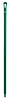 Ультра гигиеническая ручка, Ø34 мм, 1300 мм, зеленый цвет
