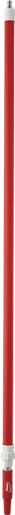 Ручка телескопическая с подачей воды, 1600 - 2780 мм, Ø32 мм, красный цвет