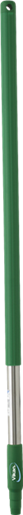 Ручка из нержавеющей стали, Ø31 мм, 1025 мм, зеленый цвет