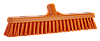 Щетка  для подметания с комбинированным ворсом, 410 мм, Мягкий/жесткий, оранжевый цвет
