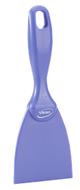 Скребок ручной из полипропилена, 75 мм, фиолетовый цвет