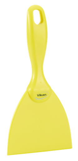 Скребок ручной из полипропилена, 102 мм, желтый цвет
