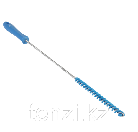 Ерш для чистки труб, диаметр 10 мм, 480 мм, Жесткий ворс, синий цвет