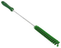Ерш для чистки труб, диаметр 20 мм, 500 мм, средний ворс, зеленый цвет