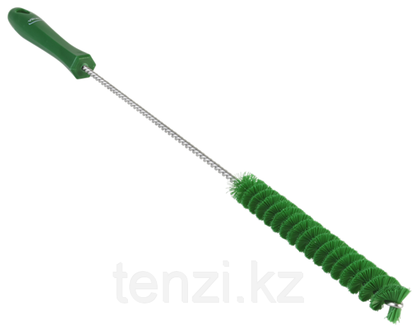 Ерш для чистки труб, диаметр 20 мм, 500 мм, средний ворс, зеленый цвет - фото 1 - id-p98716435