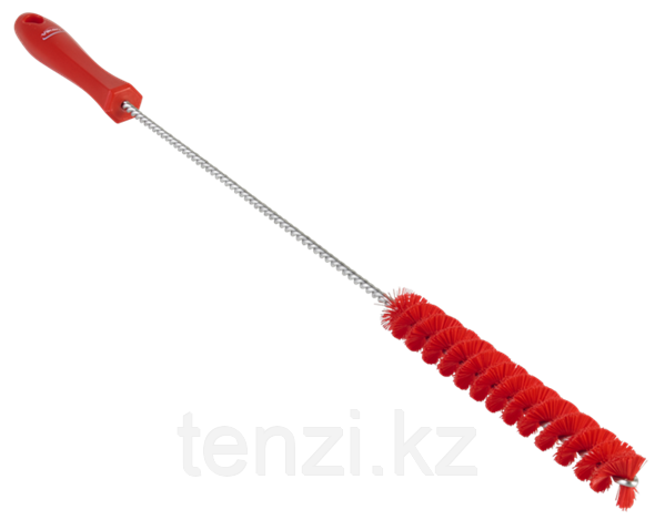 Ерш для чистки труб, диаметр 20 мм, 500 мм, средний ворс, красный цвет - фото 1 - id-p98716436