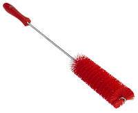Ерш для чистки труб, диаметр 40 мм, 510 мм, Жесткий ворс, красный цвет