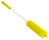 Ерш для чистки труб, диаметр 40 мм, 510 мм, Жесткий ворс, желтый цвет