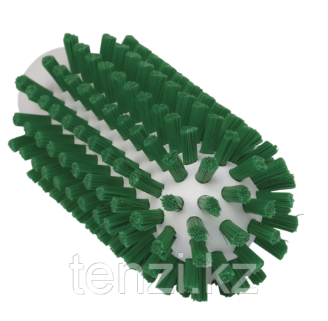 Щетка-ерш для очистки труб, гибкая ручка, диаметр 50 мм, Жесткий, зеленый цвет - фото 1 - id-p98716455