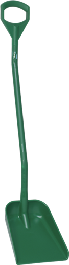Эргономичная лопата, 340 x 270 x 75 мм., 1280 мм, зеленый цвет