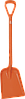Лопата, 327 x 271 x 50 мм, 1040 мм, оранжевый цвет