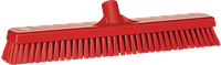 Щетка для мытья полов и стен, 470 мм, Жесткий ворс, красный цвет