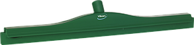 Гигиеничный сгон с подвижным креплением и сменной кассетой, 600 мм, зеленый цвет