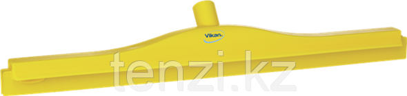 Гигиеничный сгон с подвижным креплением и сменной кассетой, 600 мм, желтый цвет