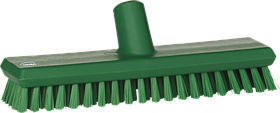 Щетка скребковая поломойная с подачей воды, 270 мм, Очень жесткий, зеленый цвет
