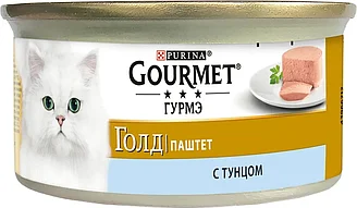 Gourmet Gold Паштет с тунцом Консервы для кошек, 85г.