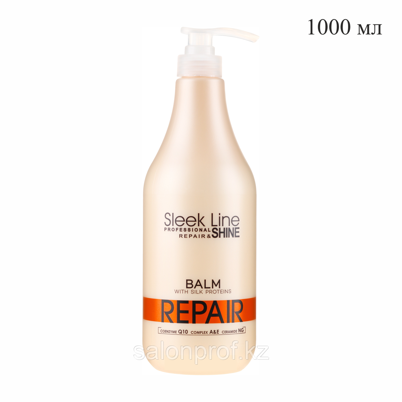 Бальзам для восстановления волос с протеином шелка SLEEK LINE REPAIR 1000 мл №10820