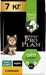Pro Plan Puppy Small 7кг с Курицей для щенков мелких пород Сухой корм