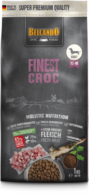 Belcando Finest Croc 1кг сухой корм для собак мелких и средних пород с нормальным уровнем активности
