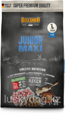 Belcando Junior Maxi 4кг Сухой корм для щенков крупных и гигантских пород с 4-х месяцев