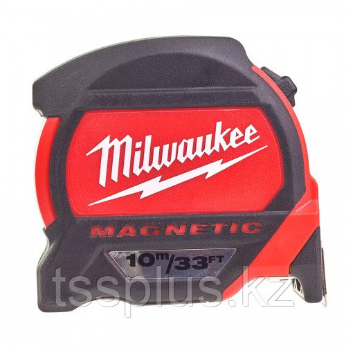 Рулетка 10 м. 27 мм. Magnetic Premium от Milwaukee - фото 1 - id-p98769618