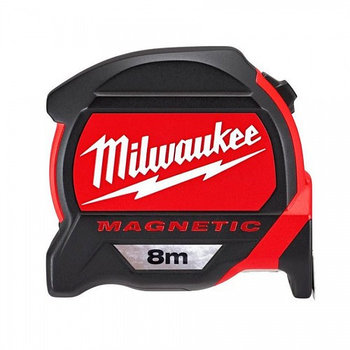 Рулетка 8 м. 27 мм. Magnetic Premium от Milwaukee