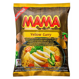 Тайская лапша быстрого приготовления со вкусом "Жёлтый Карри" брикет 90г