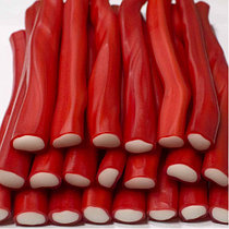 Жев.мармелад "Палочки гигантские КЛУБНИКА" 1,65кг  /DAMEL Испания/