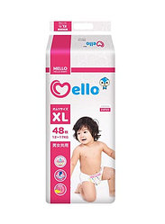 Детские подгузники MELLO размер XL (12-17 кг) 48шт