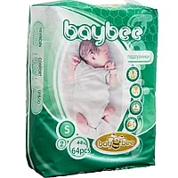 Детские подгузники BayBee Размер 2S (4-8кг) 64шт