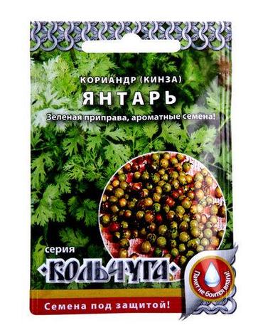 Семена Кориандра "Янтарь" Русский огород, фото 1