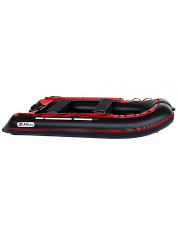 Лодка SMarine SDP Strong - 330 алюминиевые пайола черный/красный, фото 2