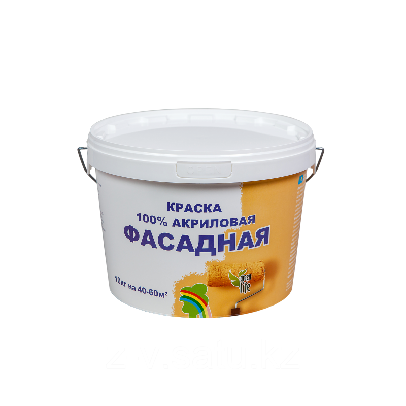 Краска "Фасадная" акриловая 7 кг