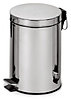 Binele Classic Ведро для мусора с педалью 5 литров полированная сталь