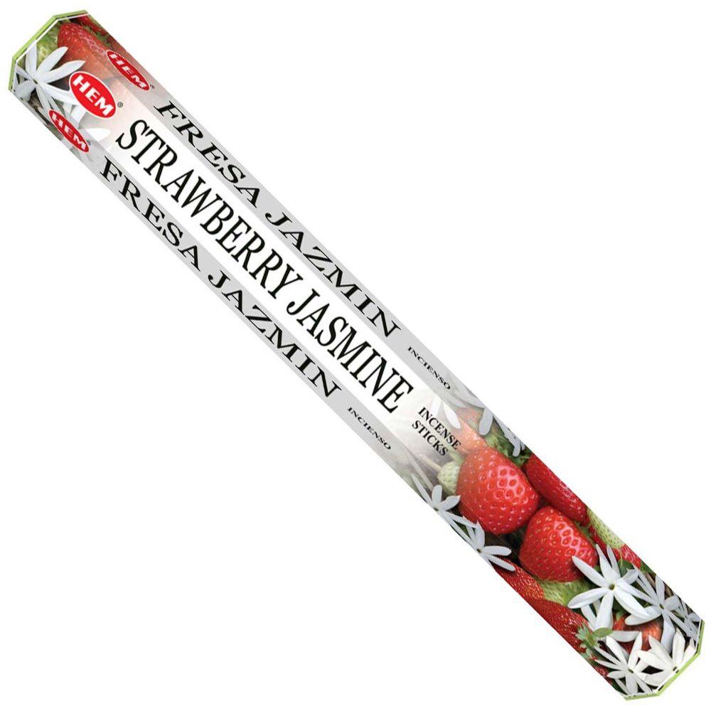 Благовония HEM Клубника Жасмин (Strawberry Jasmine), аромапалочки 20 шт. - фото 1 - id-p98807461