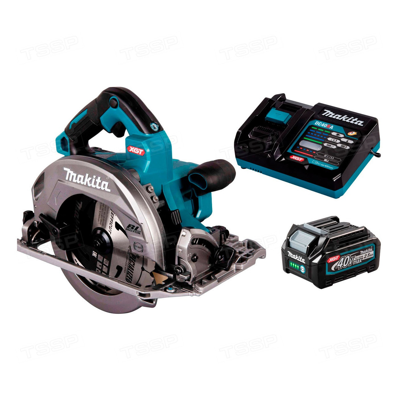 Аккумуляторная дисковая пила Makita XGT HS004GZ (PT380) - фото 1 - id-p98804990